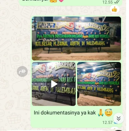 Pengiriman Papan Bunga Duka Padurenan