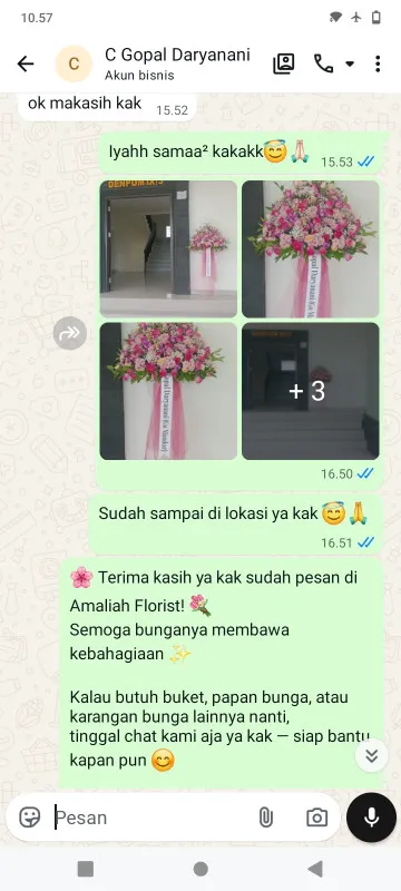 Pengiriman Karangan Bunga Padurenan